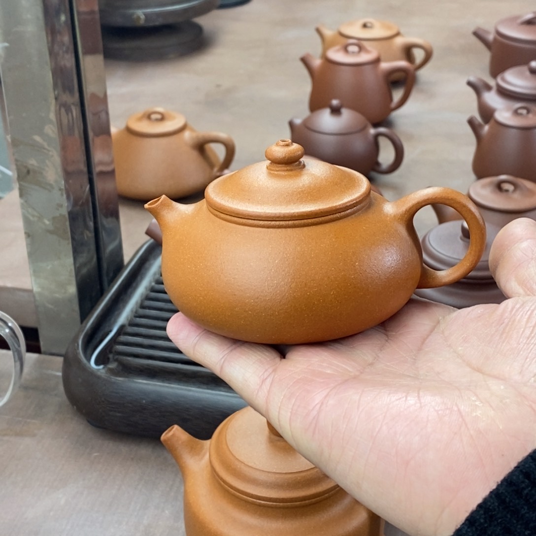 紫砂茶壶宏**略紫砂壶寒江