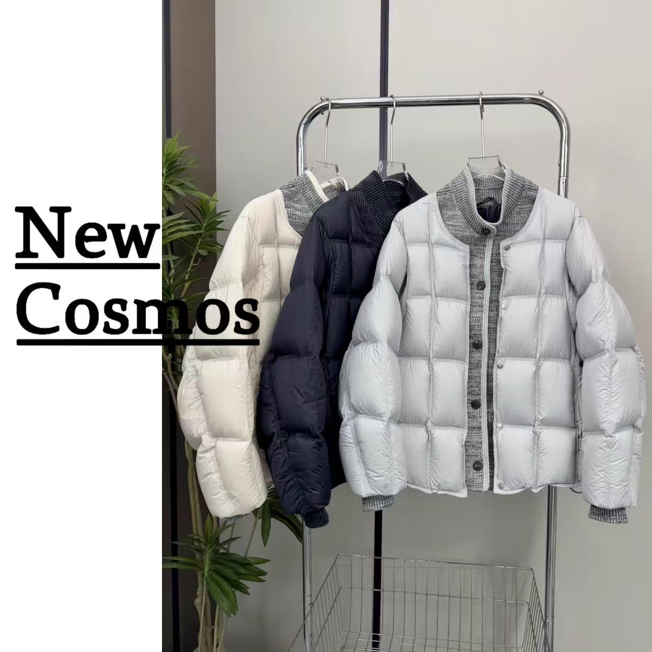 【NEW COSMOS】羽绒服90白鸭绒