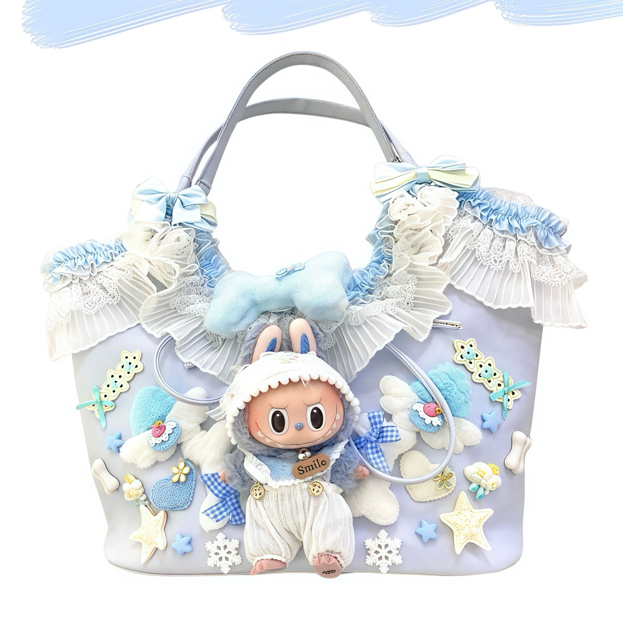 原创设计师DIY手作包潮玩娃包