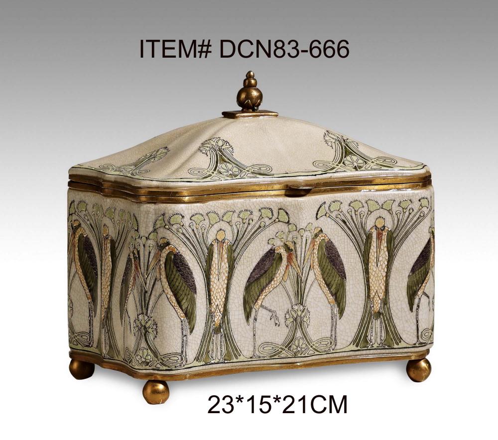 【欧美外单】DCN83-666装饰盖盒23*15*21（微瑕）