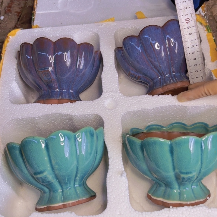 花盆 透气 紫砂 口径 15高度11