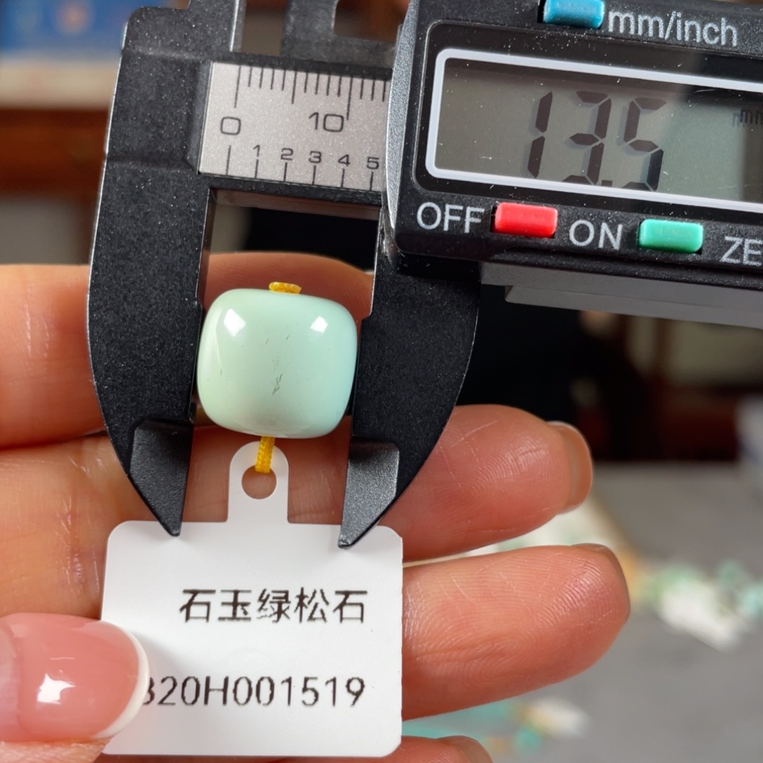 绿松石未镶嵌颈饰