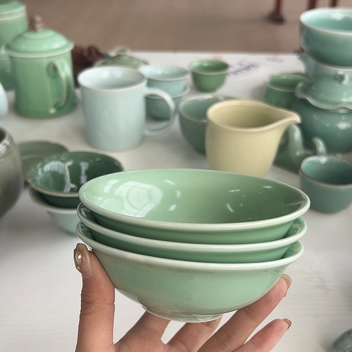小米茶器龙泉青瓷