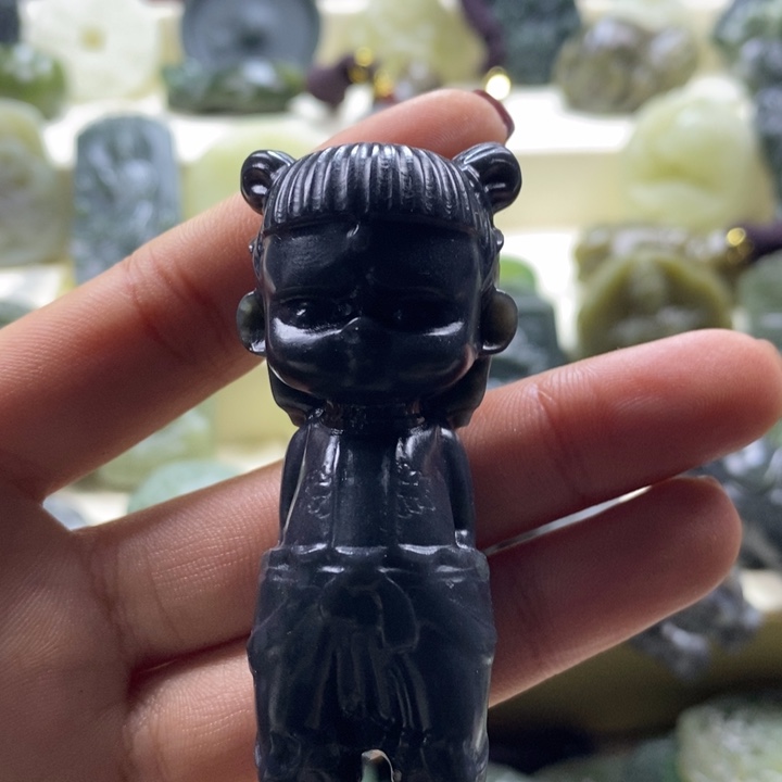 和田玉颈饰未镶嵌