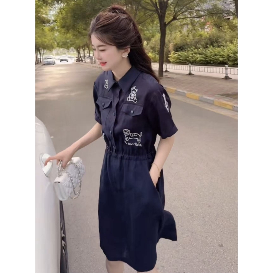 『绘画设计H』HH设计显瘦百搭时尚连衣裙88958