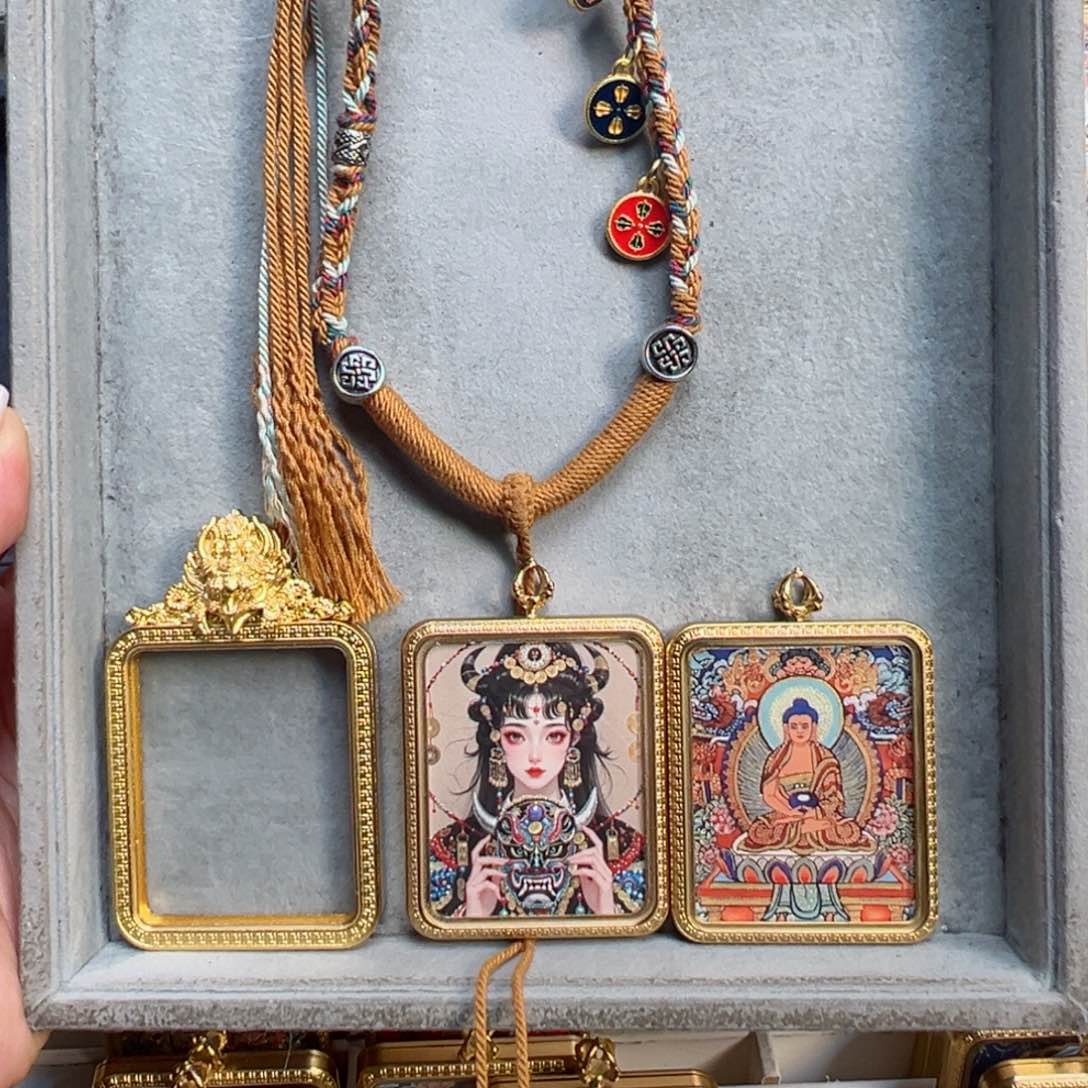 吊坠小*心双面定制卡