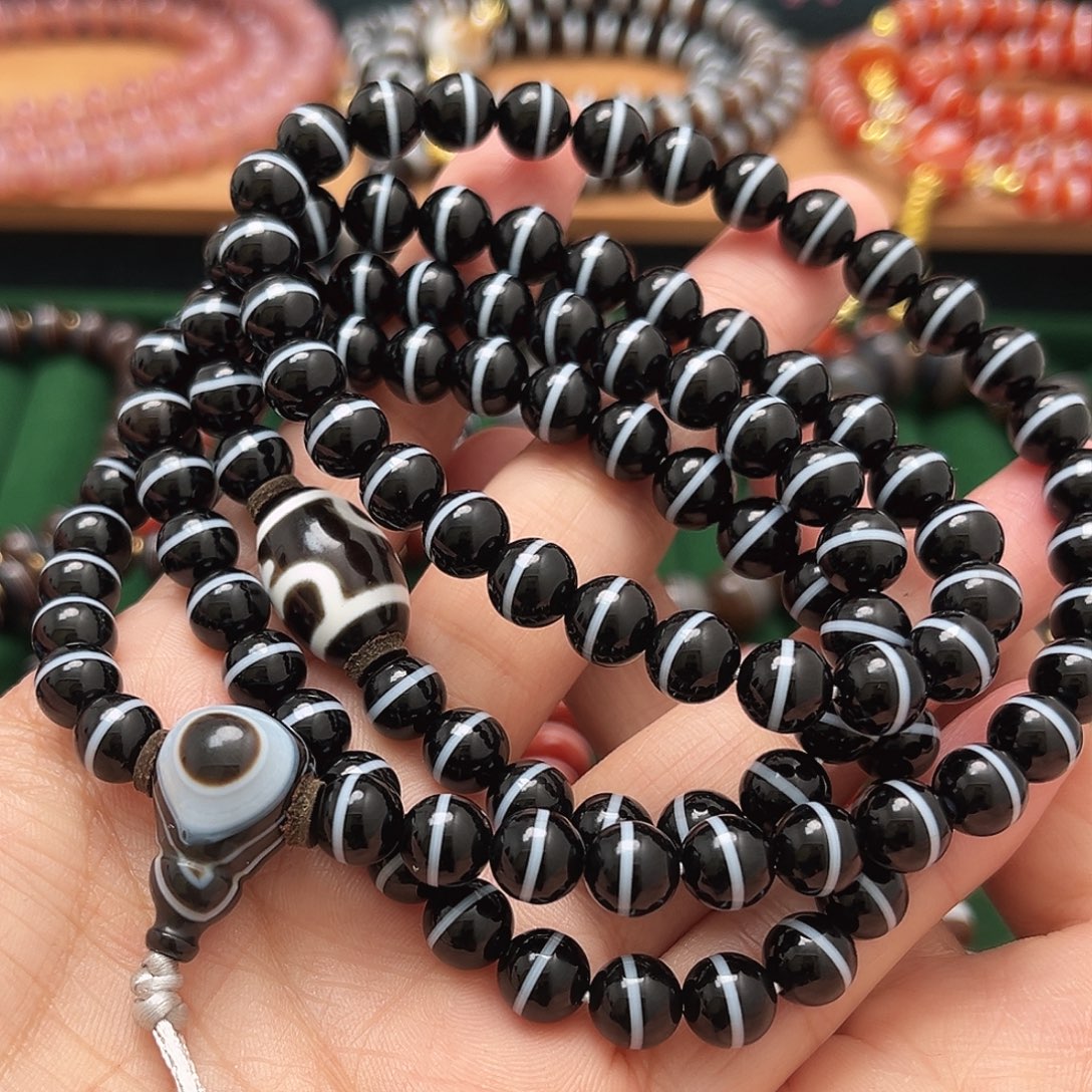 玛瑙/玉髓合金手串