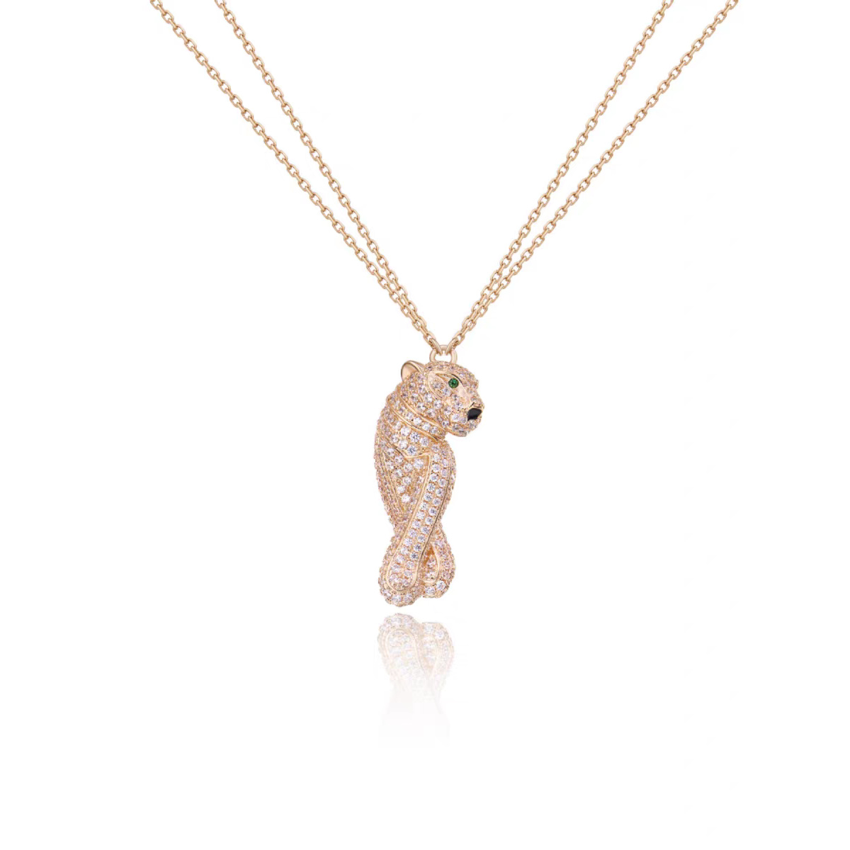 3901---18K金镶嵌百搭项链