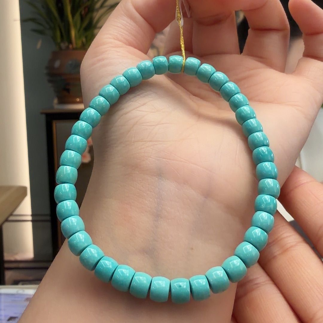 绿松石未镶嵌颈饰