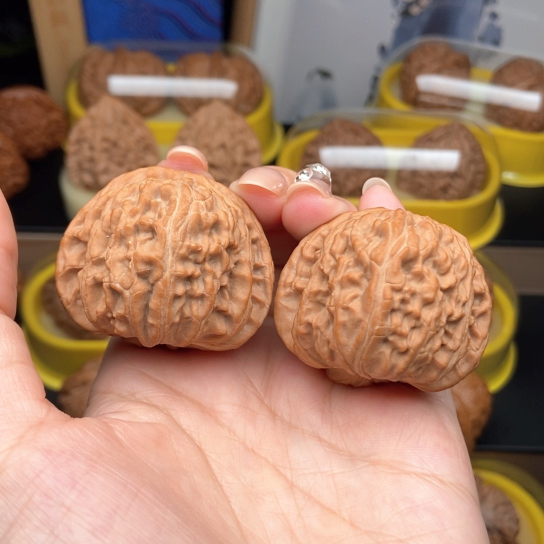 吊坠文玩核桃42白狮子