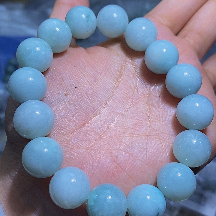 未镶嵌手串翡翠天然缅甸A货翡翠13.5