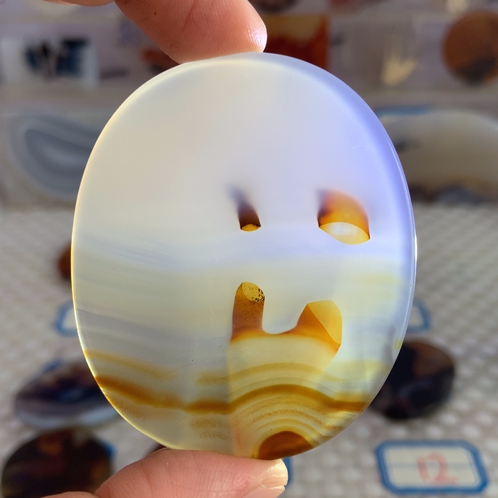 玛瑙/玉髓颈饰合金
