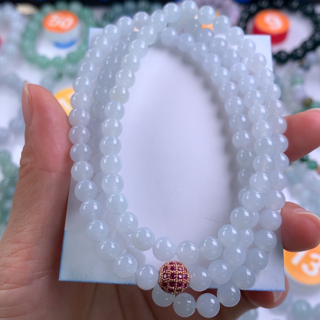 未镶嵌手链翡翠卡6.3