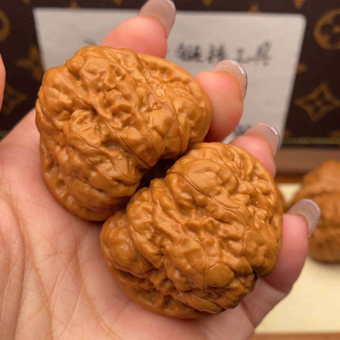 文玩核桃把件边43左右