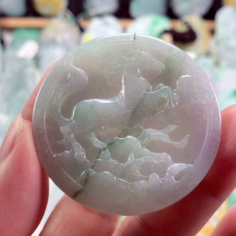 【闪购商品】翡翠吊坠(不含链)未镶嵌