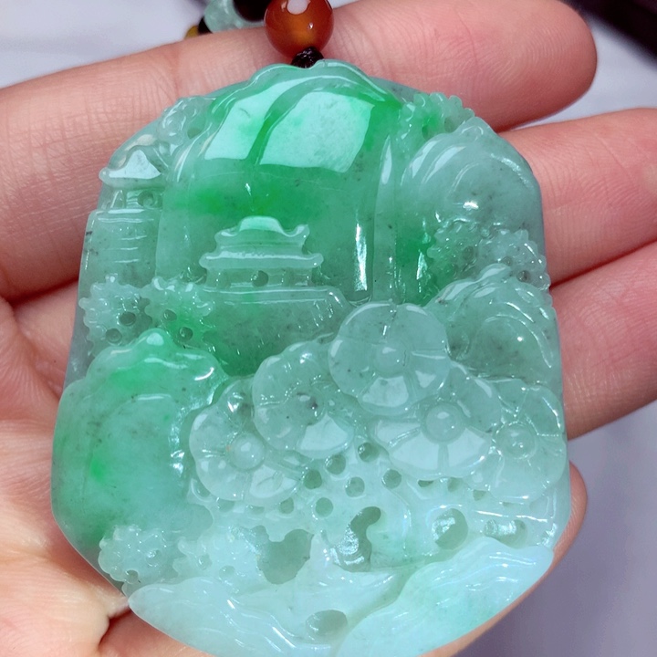 翡翠吊坠(不含链)未镶嵌