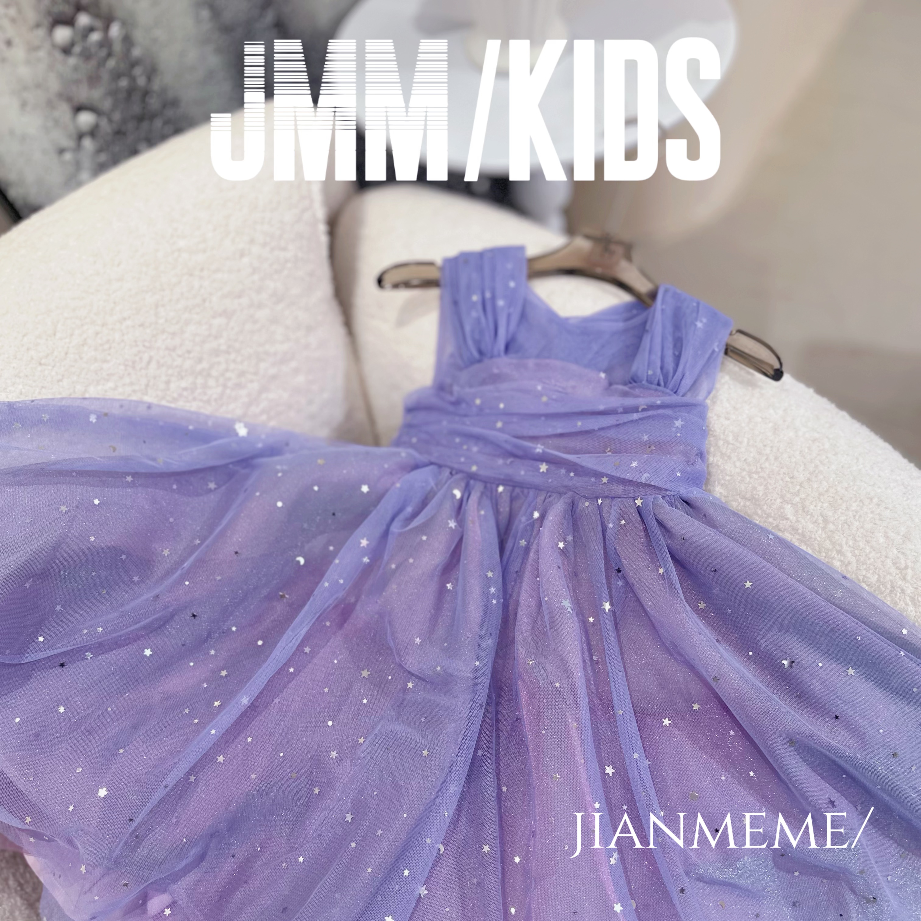 C115 女童网纱无袖连衣裙蝴蝶结设计夏季公主裙