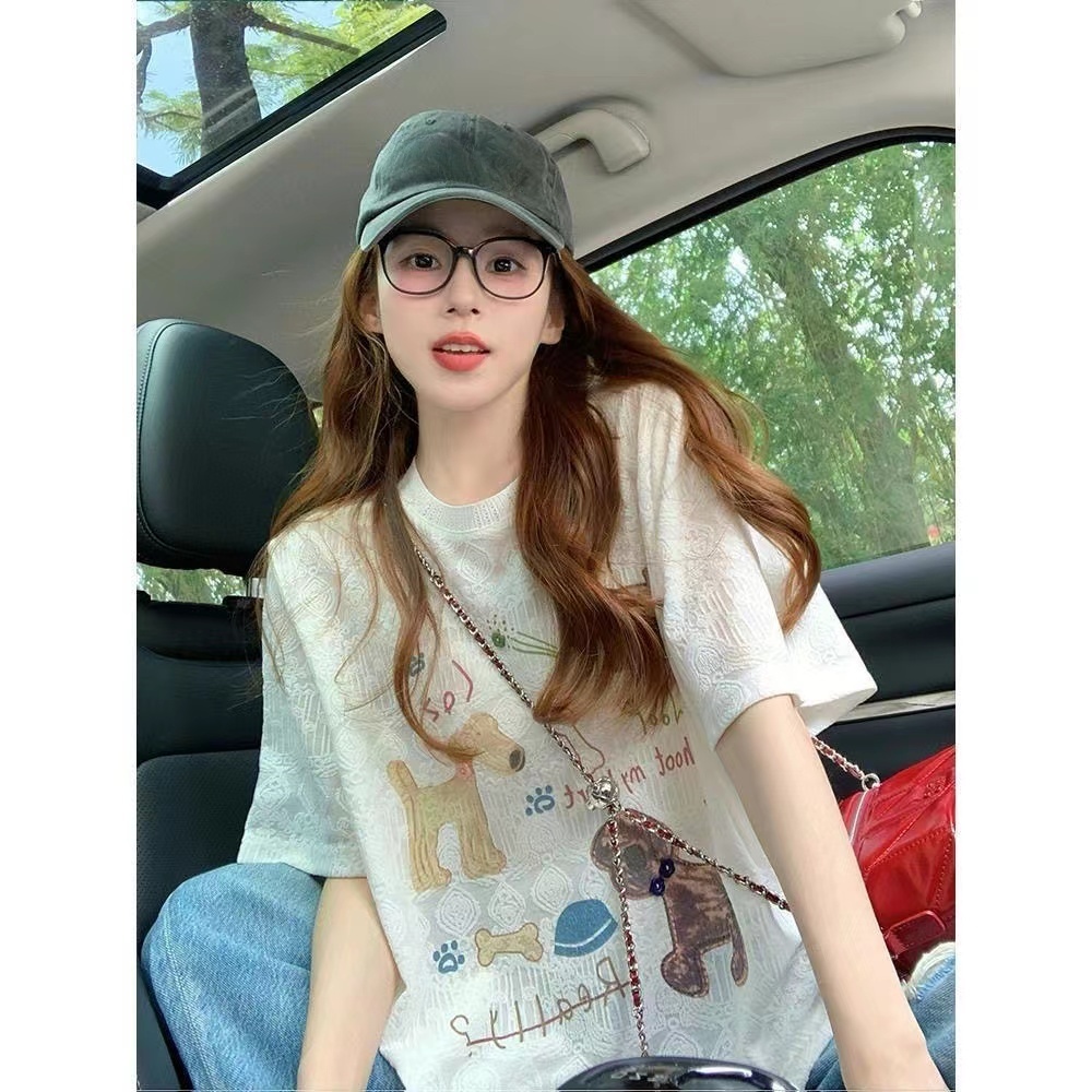 女夏季新款时尚百搭短袖T恤亲子B3418