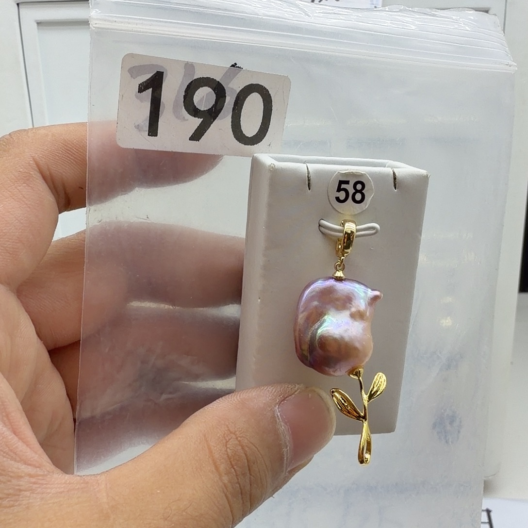 颈饰淡水珍珠合金