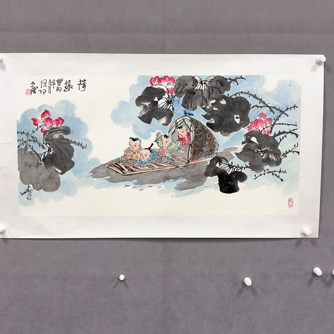 国画国画纯手绘作品请放心去藏