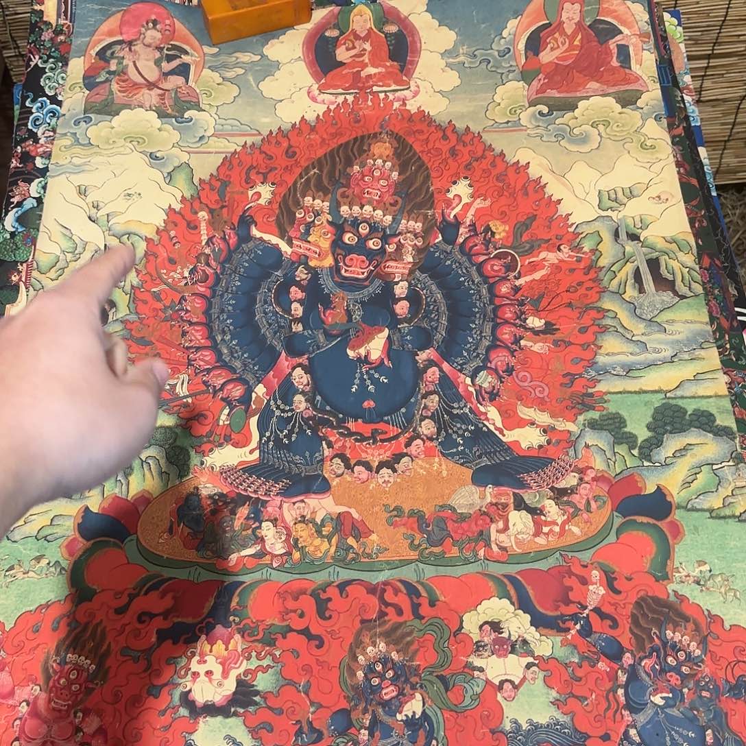 卡纸大威德金刚16154+