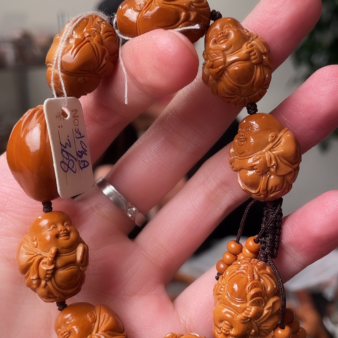 橄榄核手串弥勒手串