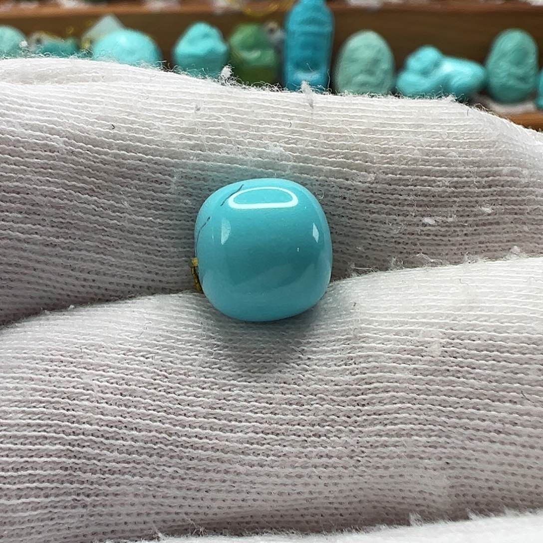 绿松石老型珠 未镶嵌