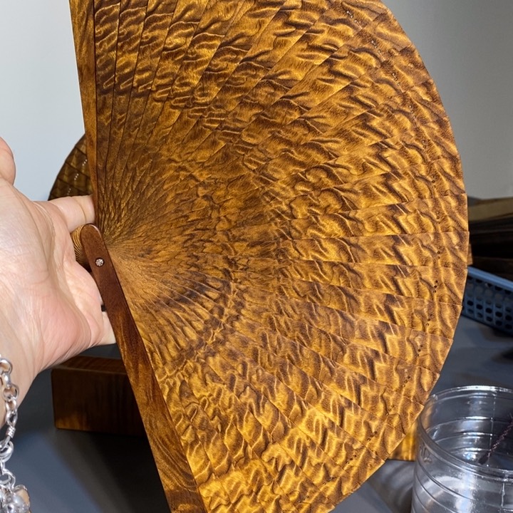 金丝楠金丝楠木扇子