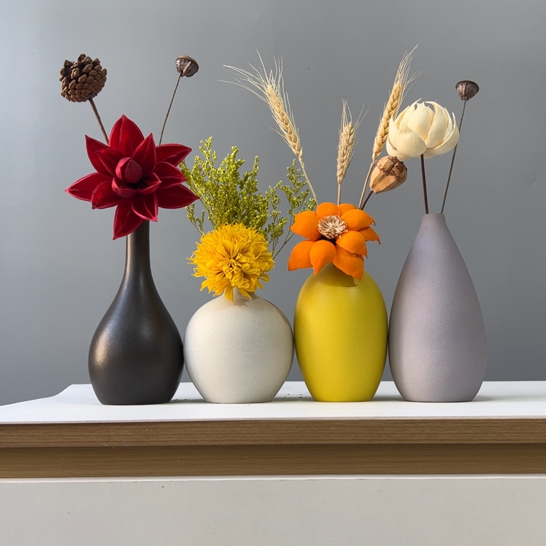 瓶花瓶带花高度20-30厘米左右