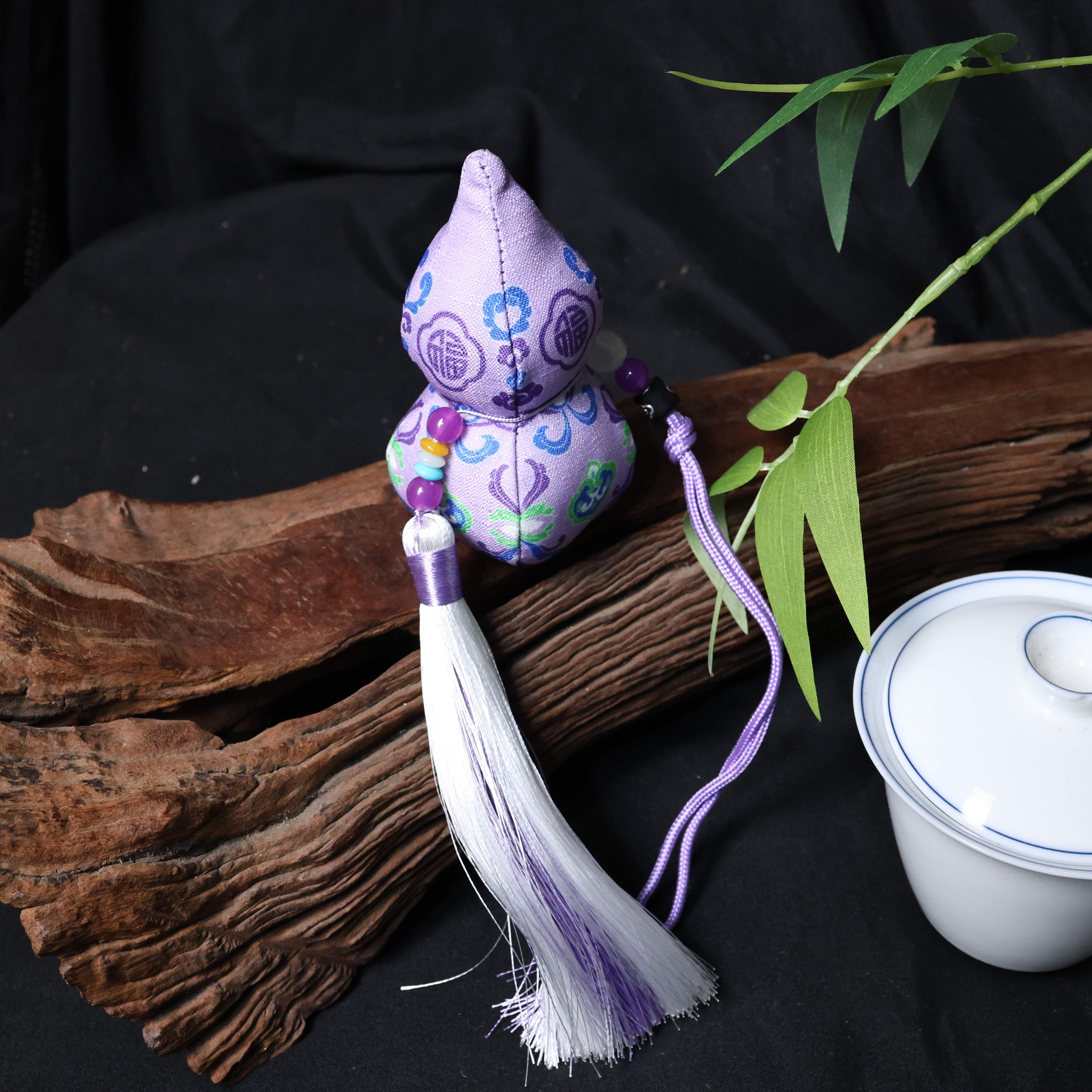 【细物慢造】蓝色葫芦香包  蓝色葫芦香包