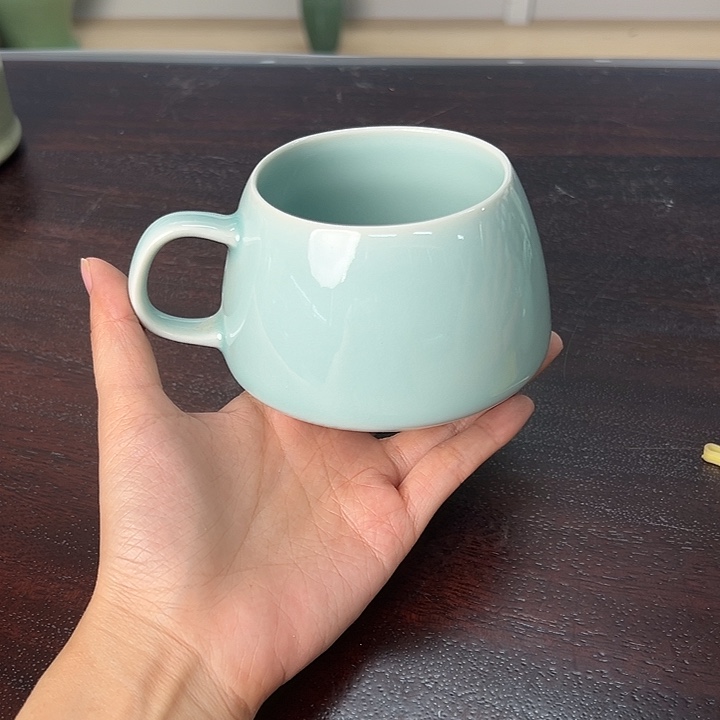 龙泉云间青瓷小米茶器