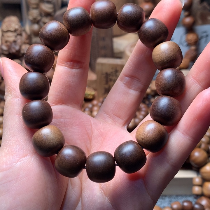 檀香木手串/手链老山檀香1.3*1.4