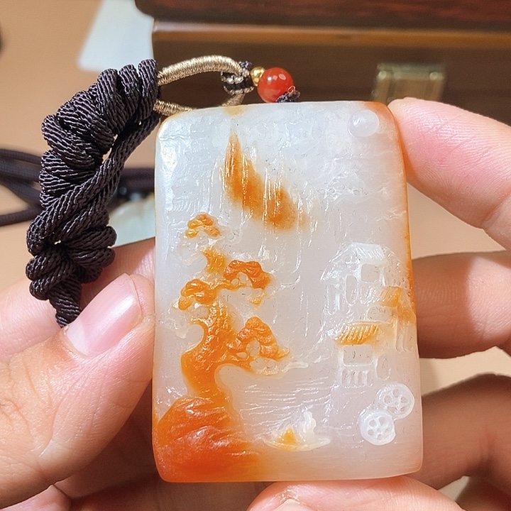 和田玉颈饰未镶嵌HX