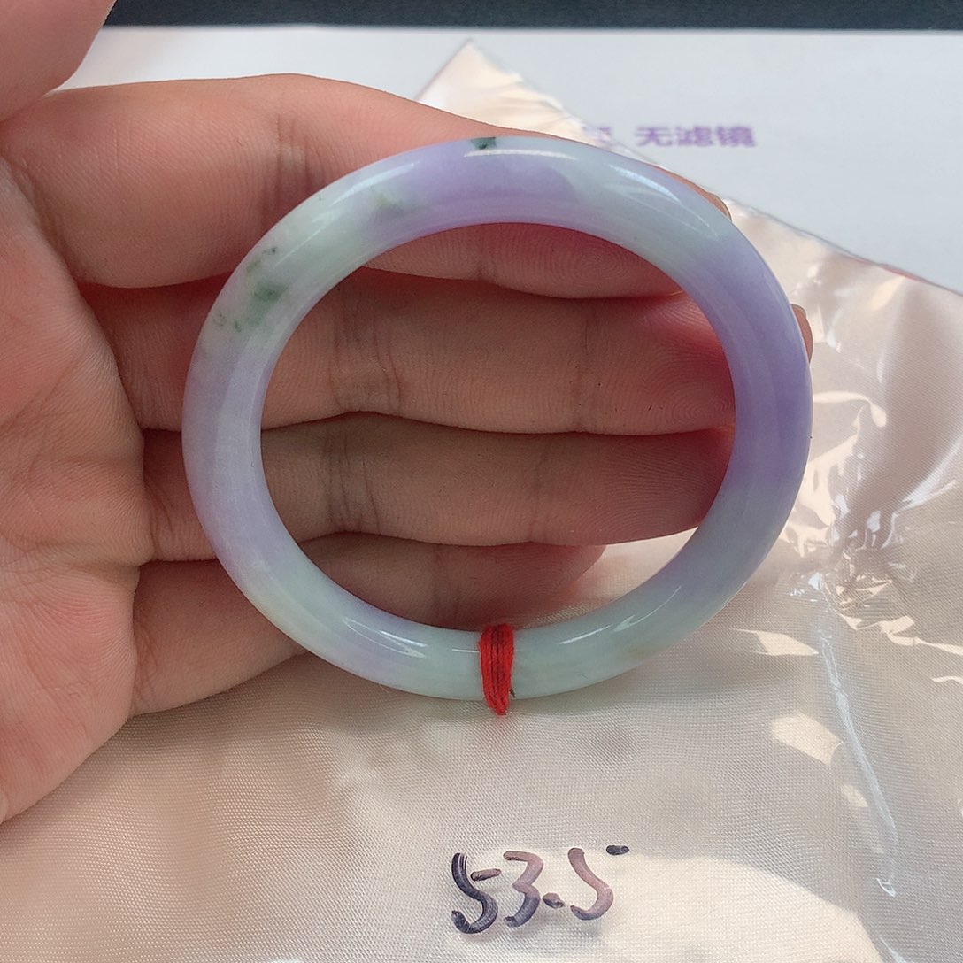 翡翠手镯（圆镯）未镶嵌296号