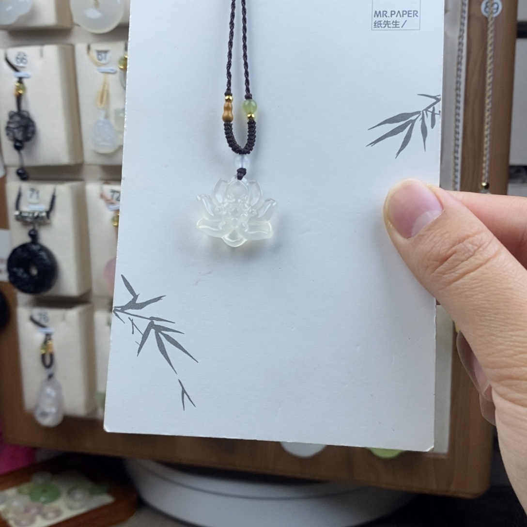 玛瑙/玉髓合金颈饰