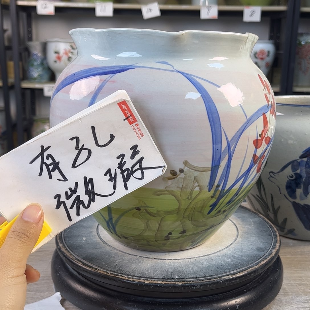 罐1xc景德镇陶瓷花盆