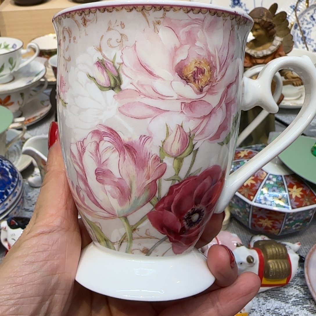 茶盏咖啡杯里有咖啡的味道