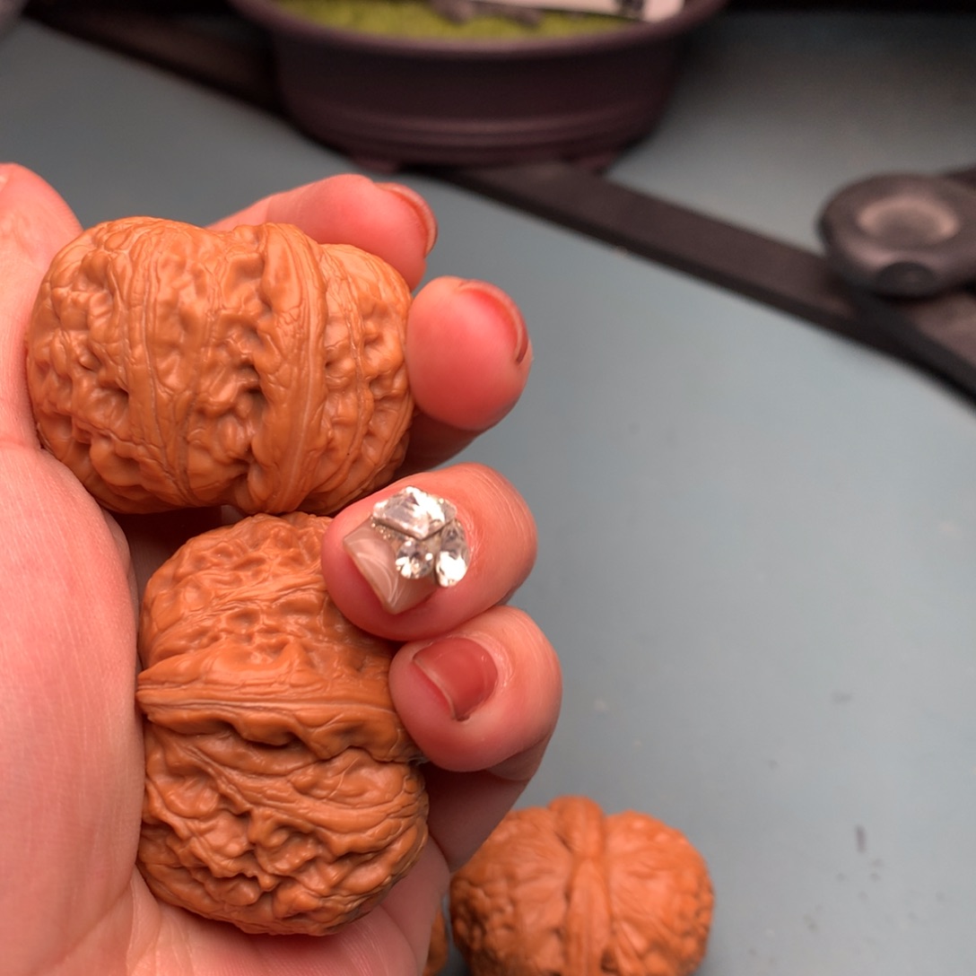 文玩核桃把件 修元宝4445