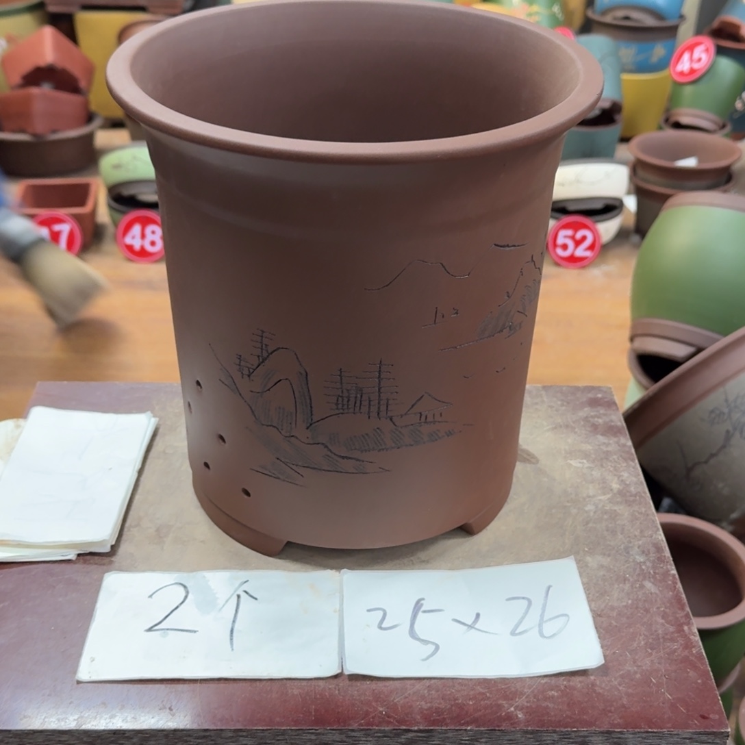 紫砂花盆破损包赔