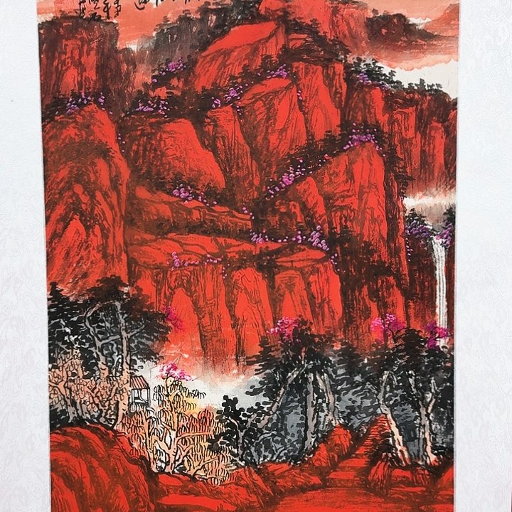 国画书法作品多次参加