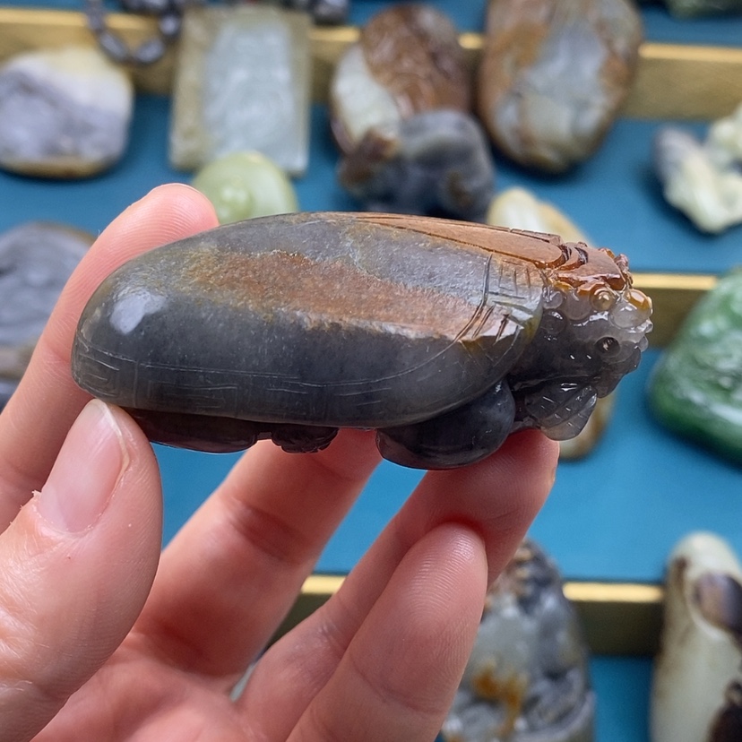 【闪购商品】未镶嵌和田玉把件星**溪