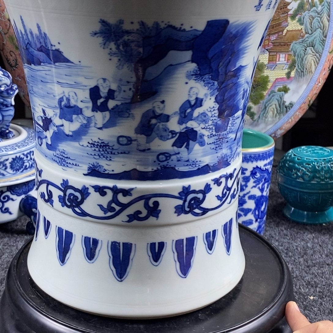 三***人陶其他手工手绘陶瓷摆件工艺品