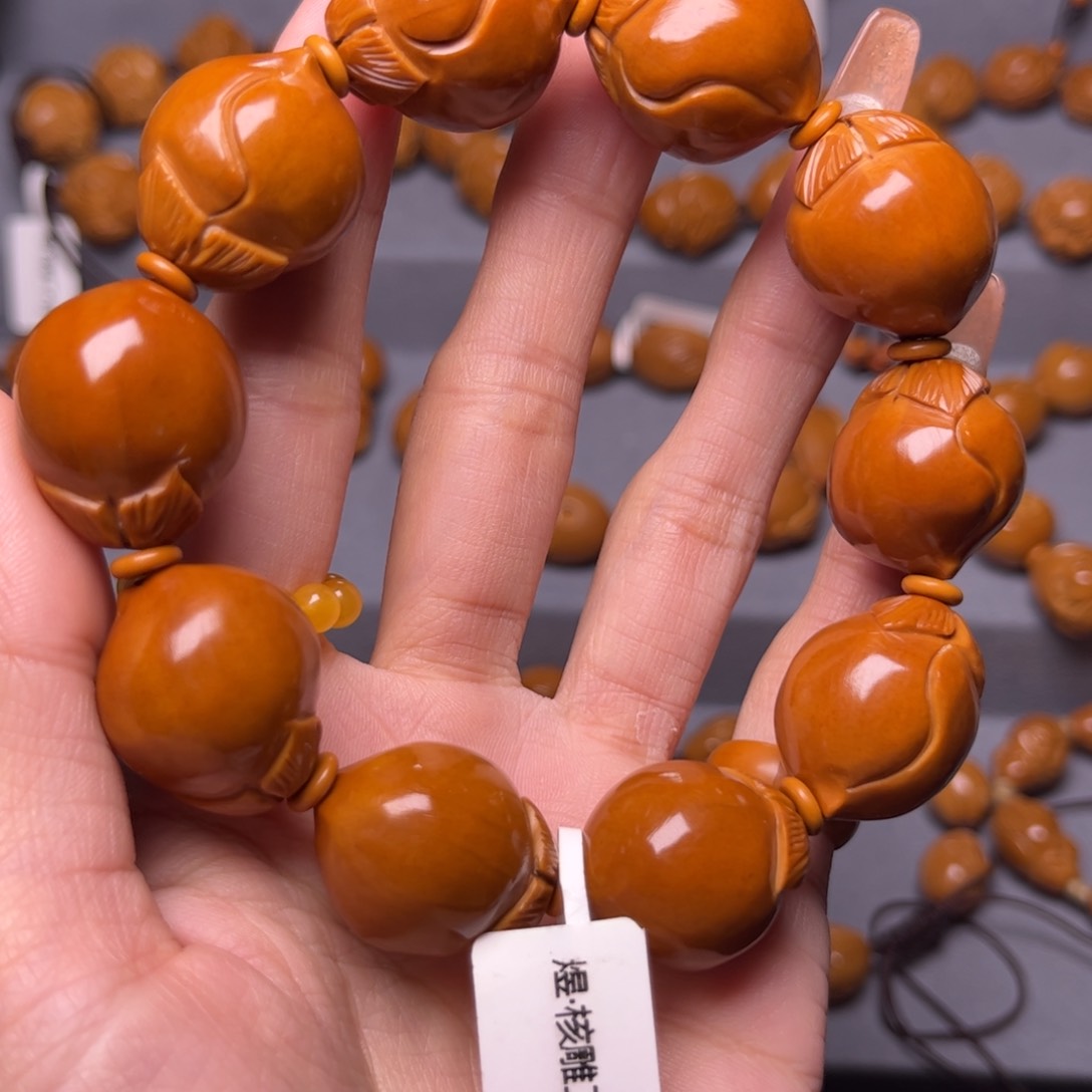 橄榄核吊坠2.0健康长寿桃子