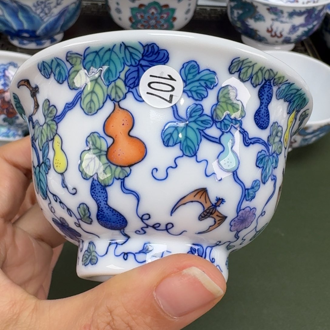 沙沙手工手绘茶具107