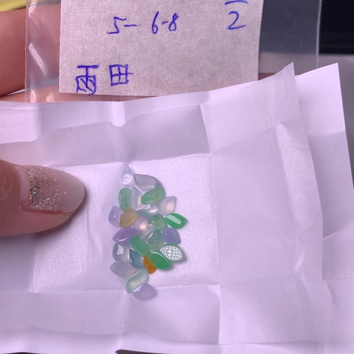 定制翡翠未镶嵌雨*多样性发货