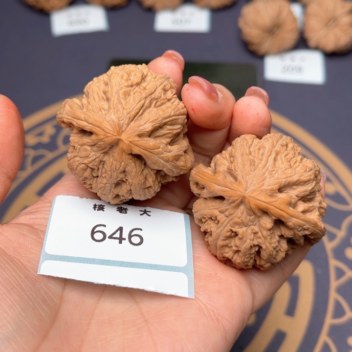 文玩核桃把件43大粗筋 646 微修