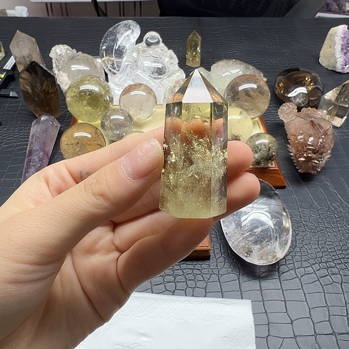 未镶嵌珠宝半成品水晶32水晶