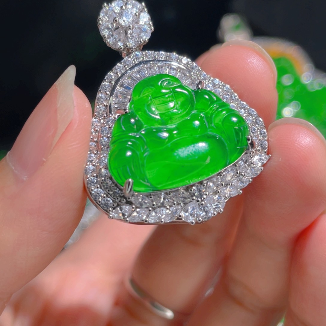 翡翠吊坠(不含链)未镶嵌