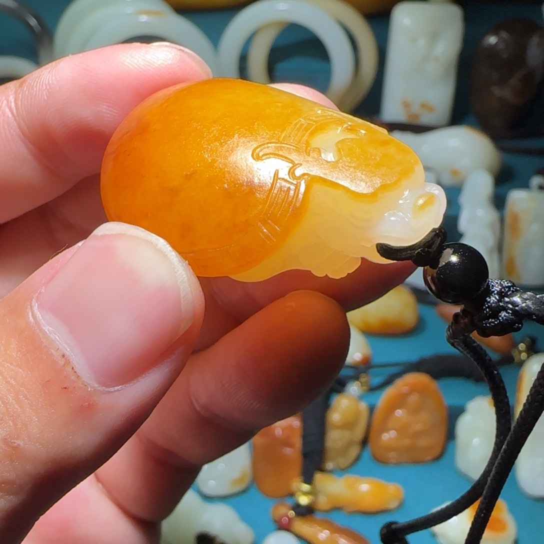 和田玉挂件未镶嵌