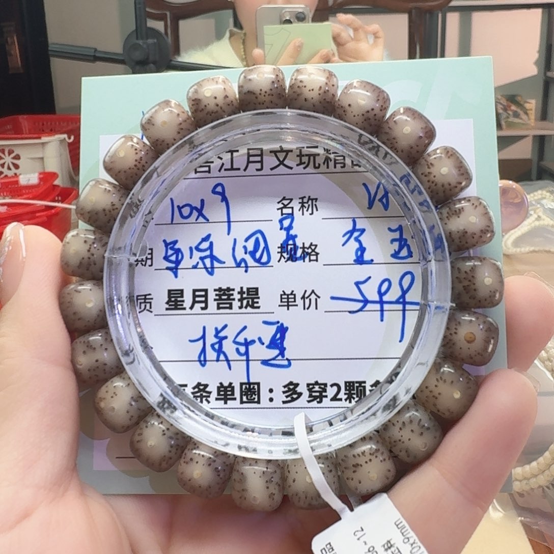 星月菩提手串星月菩提海南同枝果A33